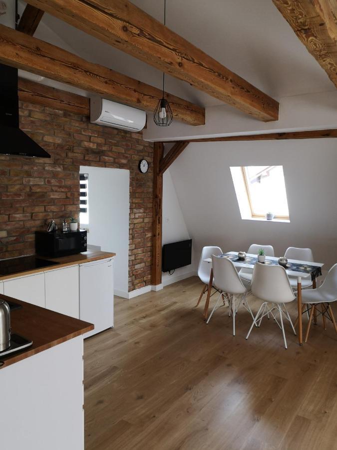شقة Apartament Attic مينززدرويه المظهر الخارجي الصورة